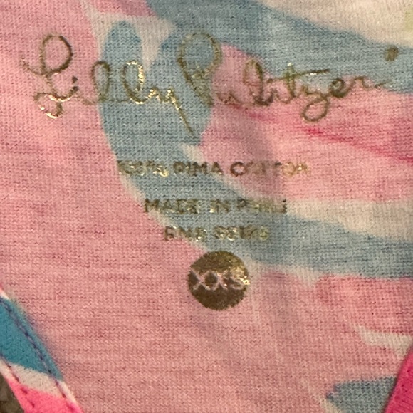 Lilly Pulitzer Pastel Print Dress sleeveless XXS - Picture 3 of 5